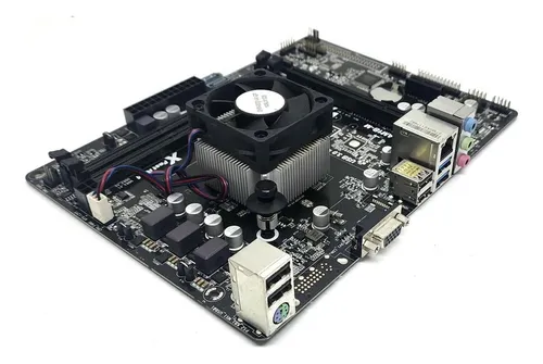Combo Mother Asrock Am1b-m + Sempron 2650 + R3 + 4gb Ddr3 (Usado)