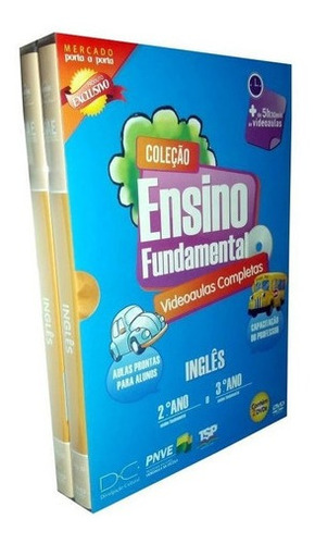 Imagem 1 de 1 de Box Ensino Fundamental Inglês 2º E 3º Anos + Brinde