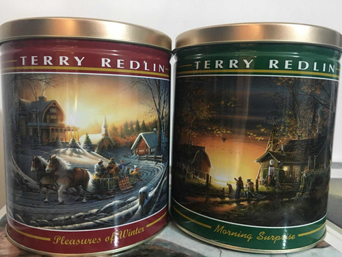 Latas De Colección Terry Redlin De 13cm