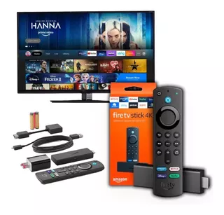 Fire Tv 4k Ultima Versión Control Por Voz Botones Directos