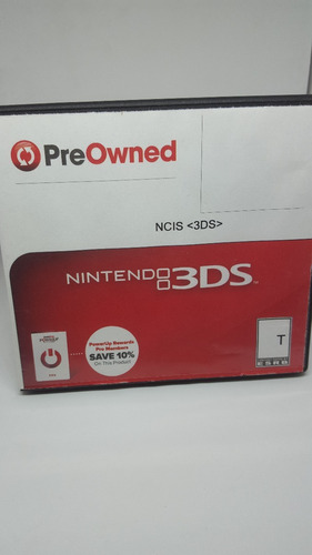 Juego Nintendo 3ds Ncis Original Cartucho Fisico En Belgrano