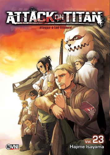 Manga, Kodansha, Attack On Titan Vol. 23 Ovni Press