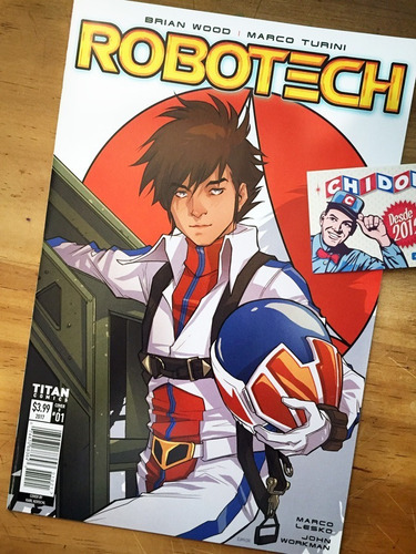 Comic - Robotech #1 Macross Valkyria Rick Hunter Variant