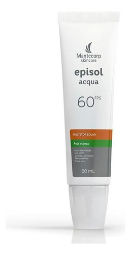 Protetor Solar Episol Acqua Fps60 60ml Mantecorp Skincare