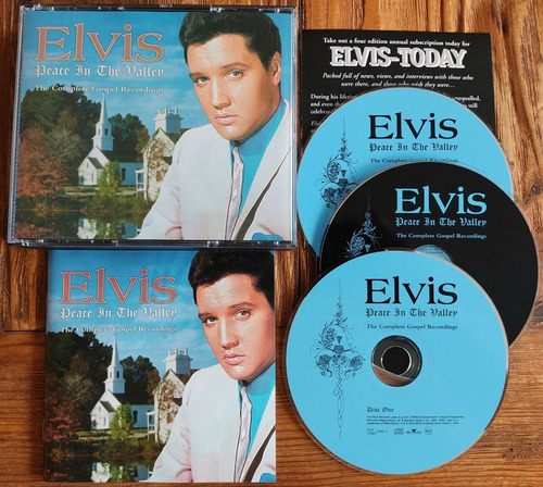 Elvis Presley The Complete Gospel Recordings 3 Cd's Rca Eua