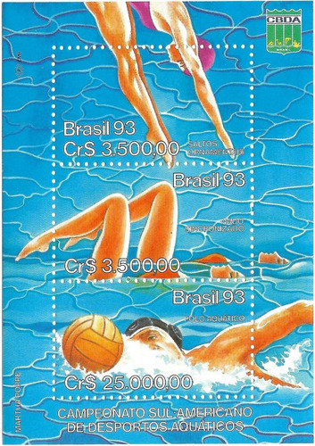 Bloco 94 Campeonato Desportes Aquáticos Goiânia 1993