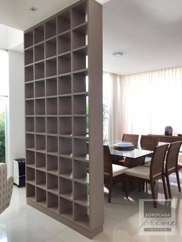 Imagem 12 de 30 de Sobrado Com 3 Dormitórios, 371 M² - Venda Por R$ 2.000.000,00 Ou Aluguel Por R$ 13.000,00/mês - Condomínio Residencial Giverny - Sorocaba/sp - So0110