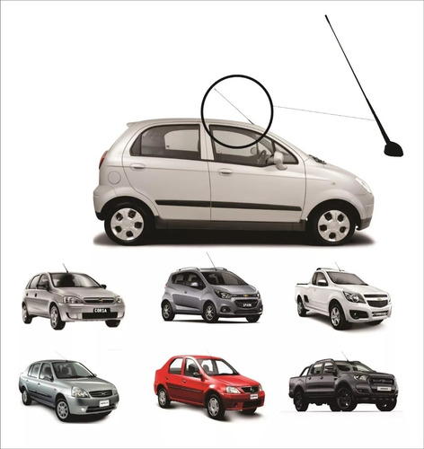 Antena P/radio Fiesta,platina, Aveo, Ecosport, Matiz, Focus