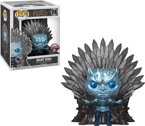 Night King On Iron Throne Metálico Metallic Trono Game Of