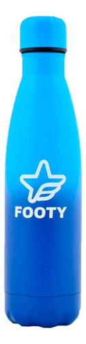 Botella Footy Lifestyle Niño Termica 500ml Celeste-azul Cli