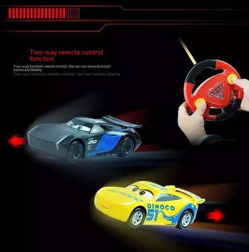 Auto Radio Control Rayo Mcqueen Con Baterias Recargables