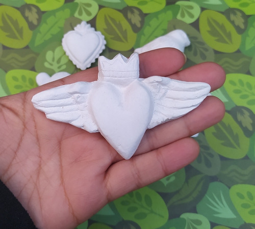 Imagen 5 de 6 de Pack De 6 Mini Figuras De Yeso Para Pintar