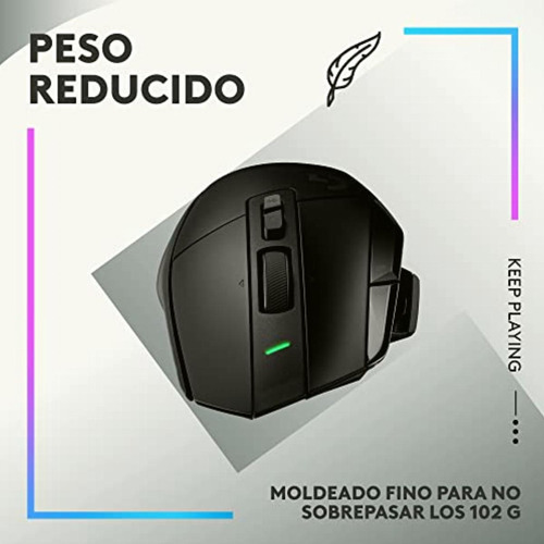 Logitech G502 X Lightspeed Mouse Inalámbrico Para Gaming