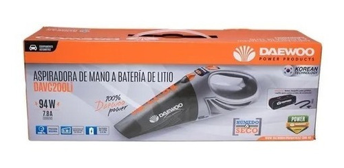 Aspiradora Inalambrica Daewoo Portatil + Bolso + Accesorios