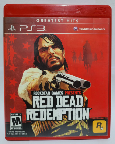 Red Dead Redemption + Mapa, Jogo Original Ps3 Mídia Física (Usado)