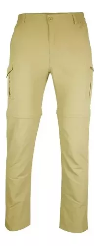 Pantalón Trekking Desmontable Upf50 Secado Rápido Hombre