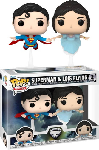 Funko Pop! Movies Superman Y Lois Volando 2 Pack