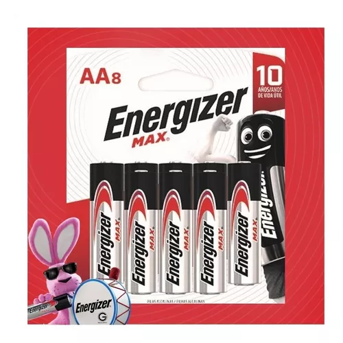 PILAS ALCALINAS ENERGIZER MAX AA E91 BLISTER X4