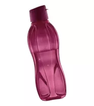 Botella Tupperware 1 Litro Eco Twist Deporte Escuela Trabajo Color Rosa