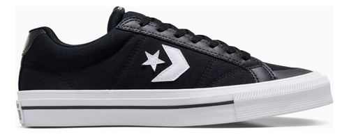 Zapatillas Para Hombre Suela De Goma Color Negro Converse