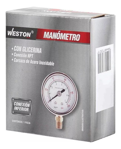 Manómetro Calibrado 1000 Psi (certificado Ante Ema)