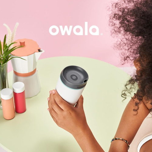 Owala Smoothsip - Vaso De Café Aislado De Acero Inoxidable