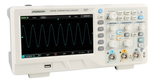 Osciloscopio Digital Usb Utd2202cex+ Dual Channel 200mhz 1g