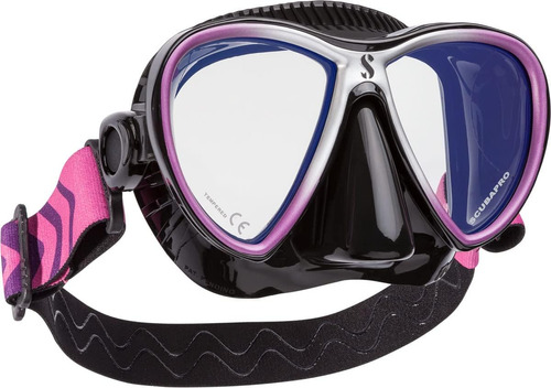 Scubapro Synergy Twin Mask Con Comfort Strap - - Silicona Ne