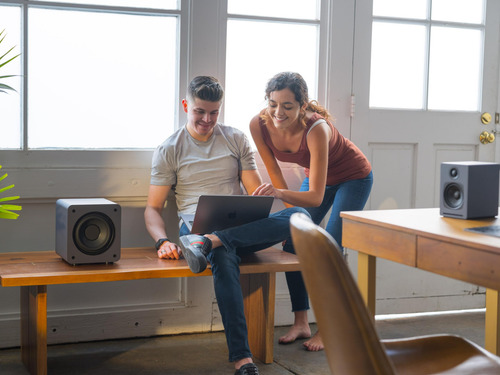Compact Powered Mini Subwoofer Audioengine S6 210w