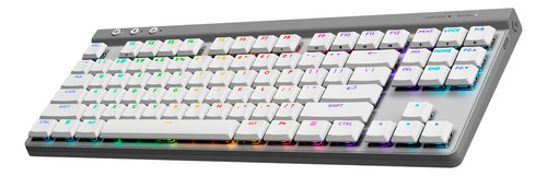 Teclado Gamer Logitech G G515 Lightspeed Tkl Wireless Blanco