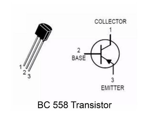 20 Peças Transistor Pnp Bc558 Transistores Bc558 Arduino Pic