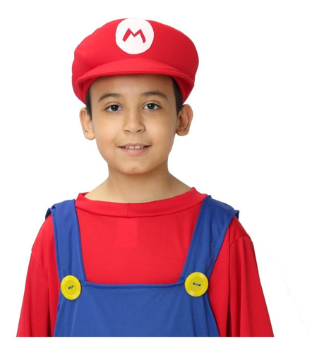 Imagen 6 de 8 de Disfraz De Mario Bros Niño