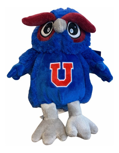 Imagen 1 de 3 de Peluche Universidad De Chile Chuncho Búho Oficial / S. Boxer