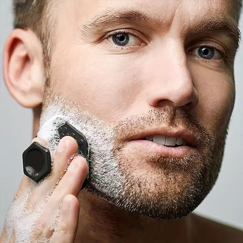 Cepillo Limpiador Facial Exfoliante Para Hombres Silicona