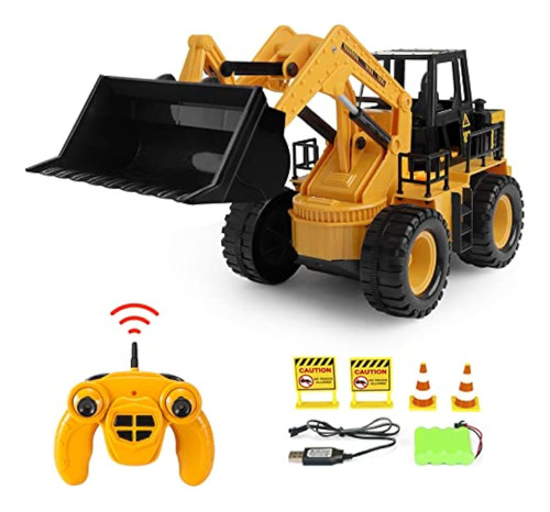 Hyg Toys Bulldozer A Control Remoto, Carga Frontal