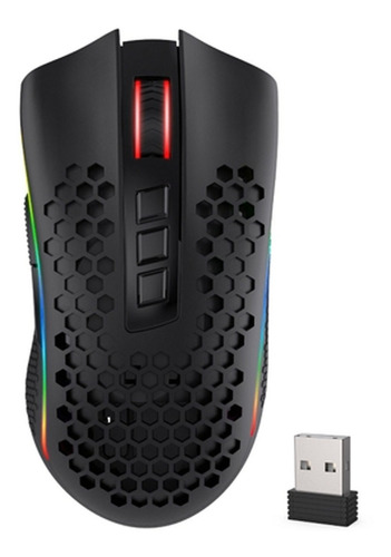 Mouse Gamer Redragon Storm Pro M808-ks Negro Inalambrico