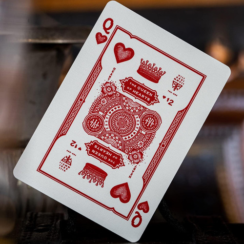 Cartas De Juego Victorian High Red