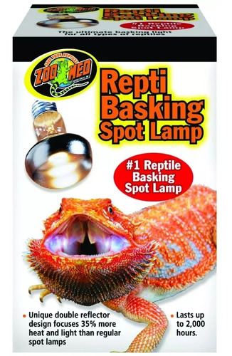 Zoomed Repti Basking Spot Lâmpada Para Repteis 75w - Sl-75