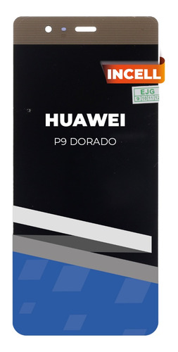 Lcd Para Huawei P9 Dorado Eva-l09
