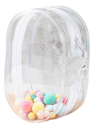 Bolsa De Exhibición Para Muñecas, Bola De Llavero Blanca