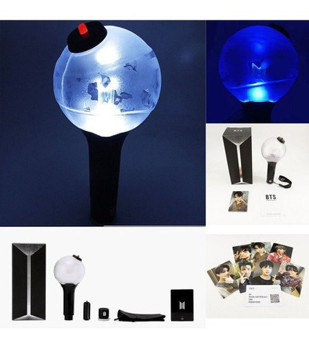 Bts Army Bomb V4+bts Photocards Oficiais.