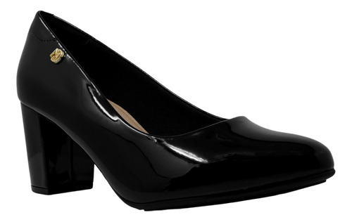 Zapatillas Negras De Tacon Zapatos Mujer Modare 7377105