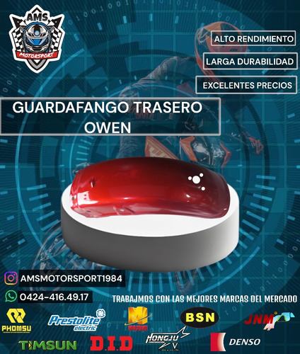 Guardafango Trasero Owen 