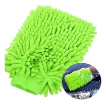 Comprar Luva Multiuso Microfibra Chenille Lavagem Automotiva Verde