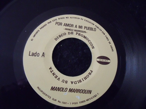 Ep Por Amor A Mi Pueblo, Va De Nuez (Usado)