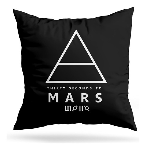 Cojin Deco 30 Seconds To Mars Logo (d1311 Boleto.store)