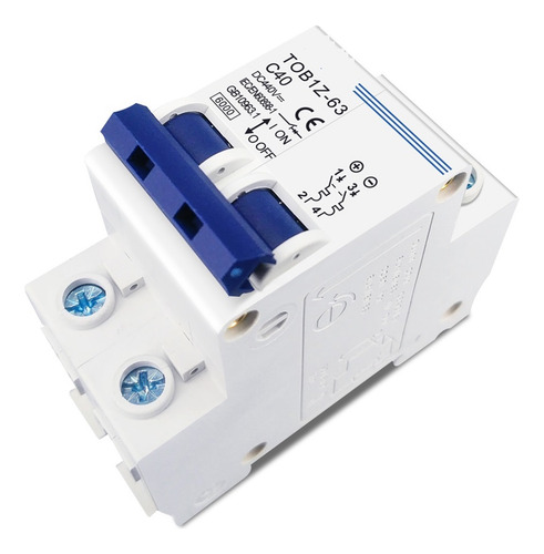 2p Dc Mcb 6ka 440v Mini Disjuntor 3a 6a 10a 16a 20a 25a 32a