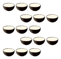 Comprar Velas Aromáticas Soja X15 Cuenco Madera 7x5cm Coniglio