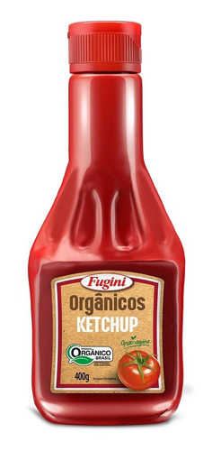 Ketchup Orgânico Fugini Frasco 400 G