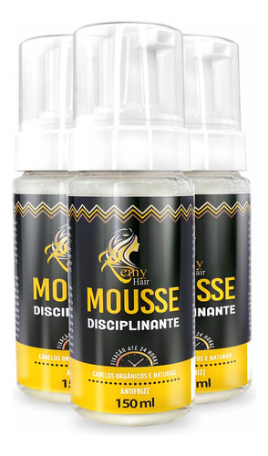 Mousse Disciplinante Trancas Baby Hair Penteados Spray 150ml